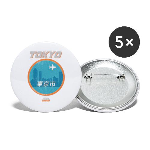 Tokyo - Buttons large 2.2''/56 mm (5-pack)