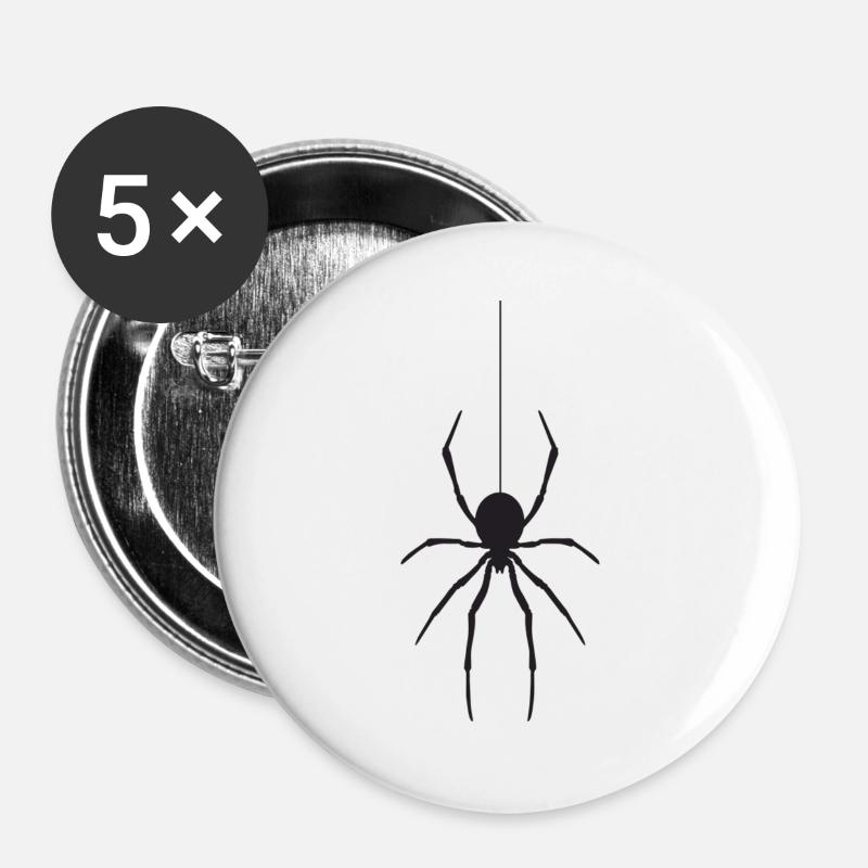 spider - Buttons large 2.2''/56 mm (5-pack) - white