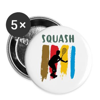 squash - Buttons large 2.2''/56 mm (5-pack) - white - Front