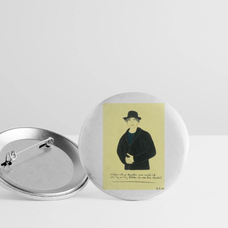 Ein Wunder oder kein Wunder? - Sprüche Leben Buttons groß 56 mm (5er Pack)