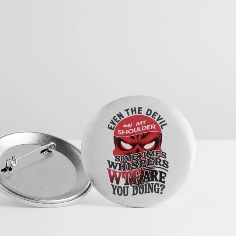 Devil’s Whisper : Édition Conflit Intérieur Lot de 5 grands badges (56 mm)