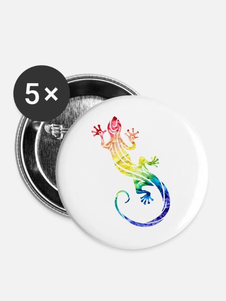 Big_G - Buttons groß 56 mm (5er Pack) - Weiß