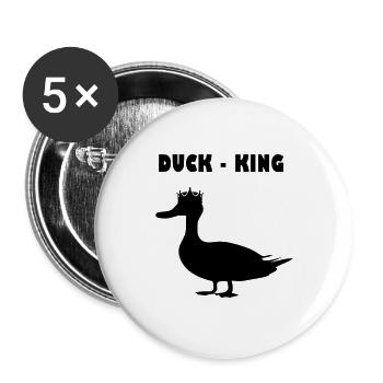 Duck Duck - King Partner Look - Buttons large 2.2''/56 mm (5-pack) - white - Front