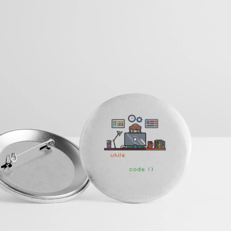 Computer Science Python P... Programmierer & Nerd Buttons groß 56 mm (5er Pack)