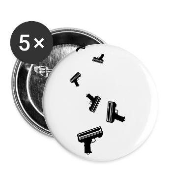Weapon Money Rain - Buttons large 2.2''/56 mm (5-pack) - white - Front