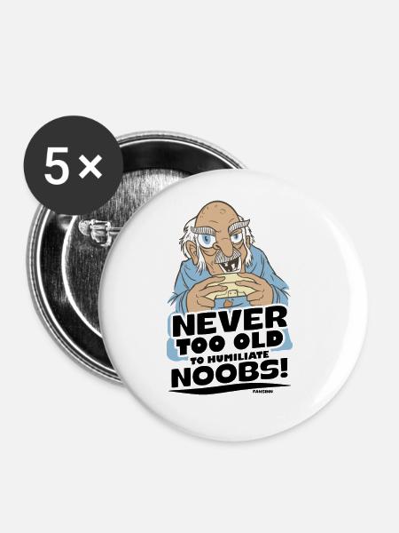 Gaming - Buttons groß 56 mm (5er Pack) - Weiß