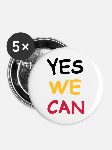yes we can - Buttons large 2.2''/56 mm (5-pack) - white