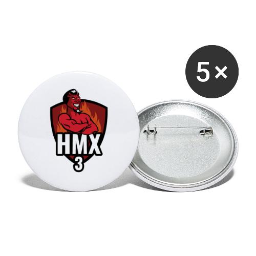 HMX 3 (Groß) - Buttons groß 56 mm (5er Pack)