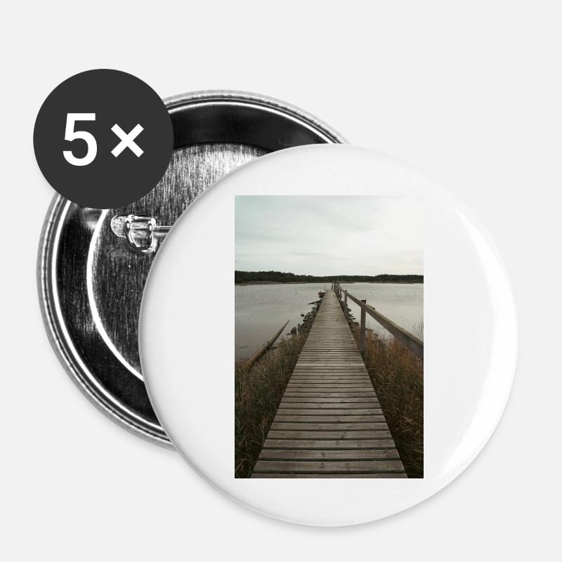 bridge - Buttons large 2.2''/56 mm (5-pack) - white