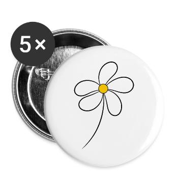 CHRISTMAS. YEAR. ANNIVERSARY. RETIREMENT. DAD. MAMAM. - Buttons large 2.2''/56 mm (5-pack) - white - Front