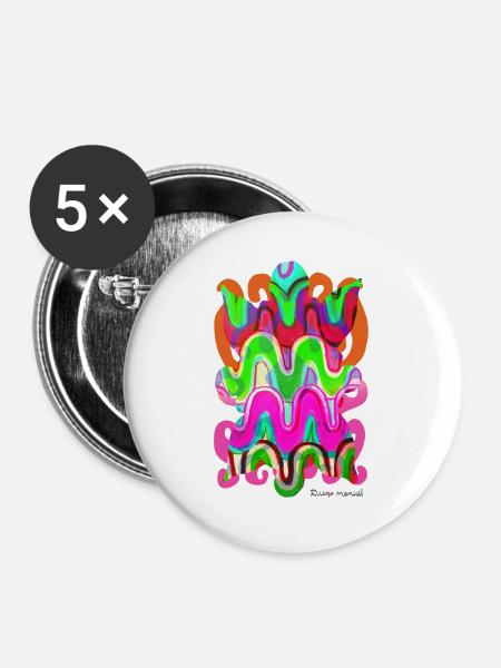 formen-wandteppich-2023-2_-10- - Buttons groß 56 mm (5er Pack) - Weiß
