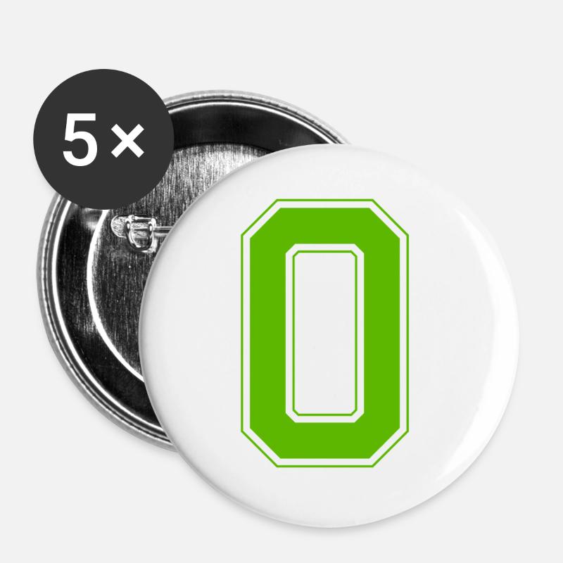 z0 - Buttons groß 56 mm (5er Pack) - Weiß