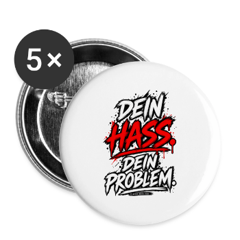 Buttons groß 56 mm (5er Pack)
