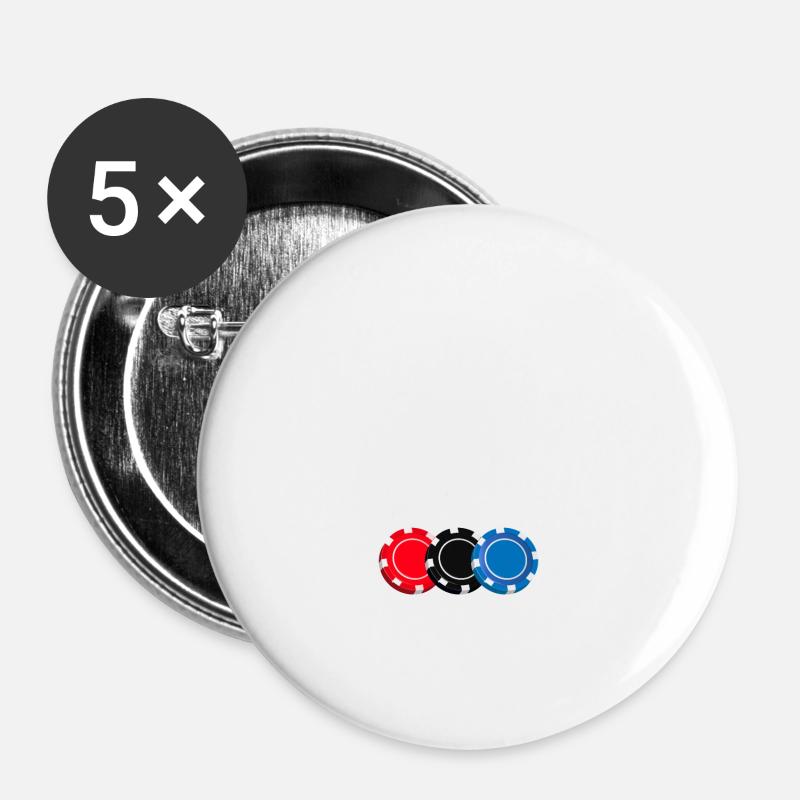 You Keep Looking At My Boobs And I Keep Taking You - Buttons large 2.2''/56 mm (5-pack) - white