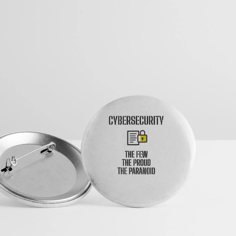 Cybersecurity - IT Security Computer Scientists Buttons large 2.2''/56 mm (5-pack)