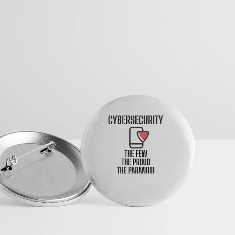 Cybersecurity - IT Security Computer Scientists Buttons large 2.2''/56 mm (5-pack)