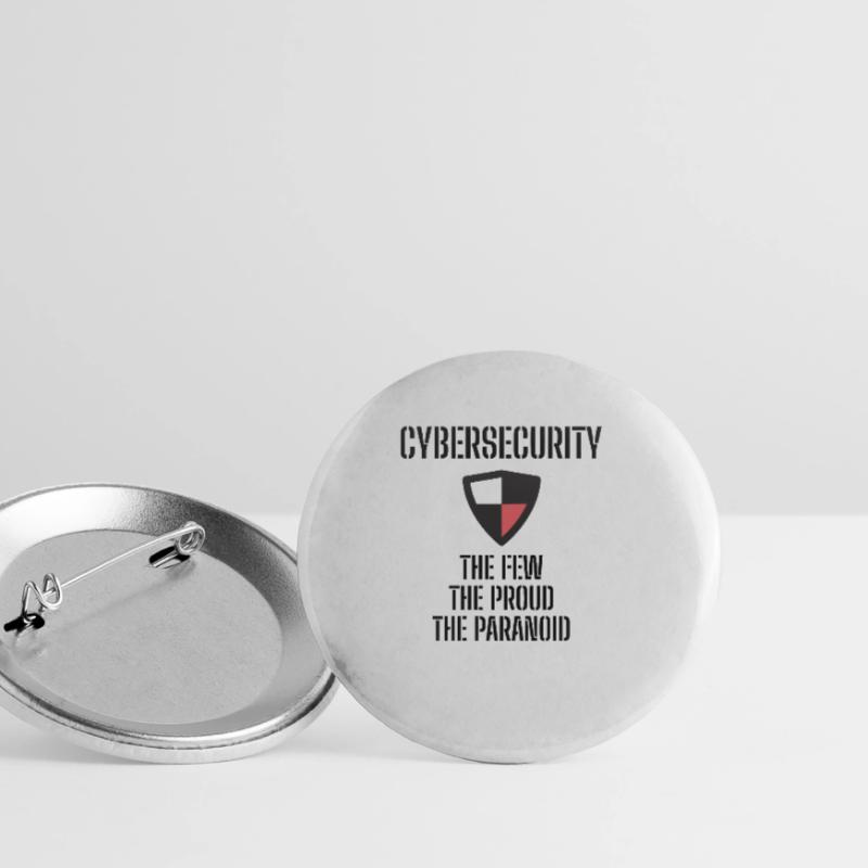 Cybersecurity - IT Security Computer Scientists Buttons large 2.2''/56 mm (5-pack)
