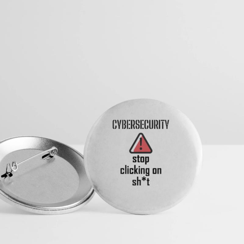 Cybersecurity - IT Security Computer Scientists Buttons large 2.2''/56 mm (5-pack)