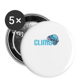 Bouldering, climbing Free climbing Climbing Hall - Buttons large 2.2''/56 mm (5-pack) - white - Front