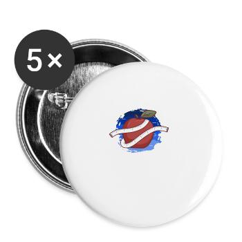 Voici A Ressemble La Meilleure Dieteticien Du - Lot de 5 grands badges (56 mm) - blanc - Devant