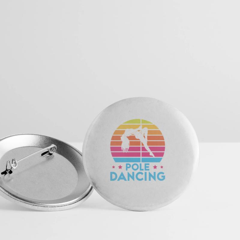 Pole Dance Dancer, Pole Dance, Pole Dancing Buttons large 2.2''/56 mm (5-pack)