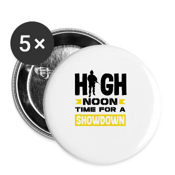 Embrace the Mission Military Time Adventure Call - Buttons groß 56 mm (5er Pack) - Weiß - Vorne