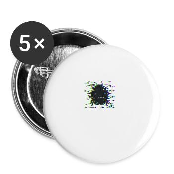 IT Geek, PC Accessories Storage Devices Evolution - Buttons large 2.2''/56 mm (5-pack) - white - Front