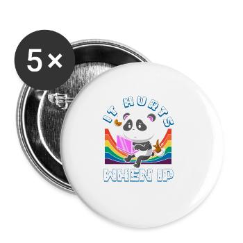 IT Geek, PC Accessories Storage Devices Evolution - Buttons large 2.2''/56 mm (5-pack) - white - Front