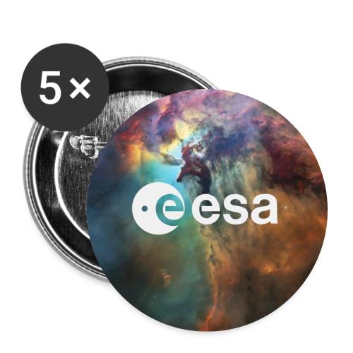 Hubble - Lagoon Nebula - Buttons large 2.2''/56 mm (5-pack)