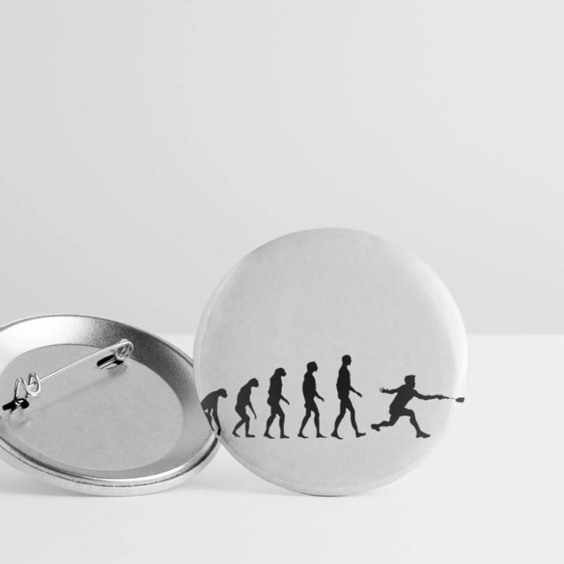 Cadeau d'évolution de badminton d'évolution de volant Lot de 5 grands badges (56 mm)