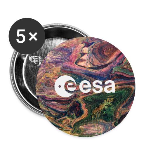 Earth from Space - Flinders Ranges, Australia - Buttons large 2.2''/56 mm (5-pack)