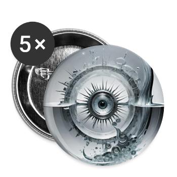 Tears in my eyes - Buttons groß 56 mm (5er Pack) - Weiß - Vorne