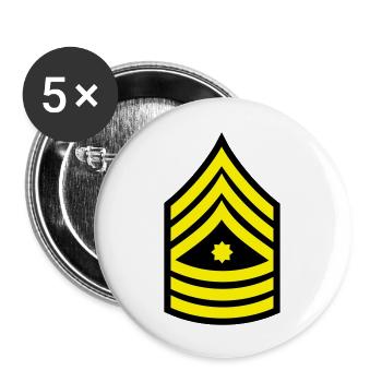 sergeant_1_f2 - Buttons large 2.2''/56 mm (5-pack) - white - Front