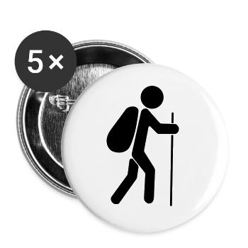 climber - Buttons large 2.2''/56 mm (5-pack) - white - Front