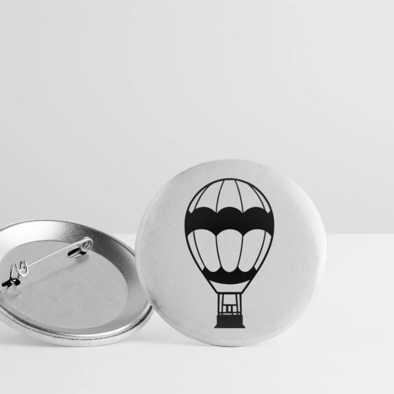 Montgolfière Lot de 5 grands badges (56 mm)