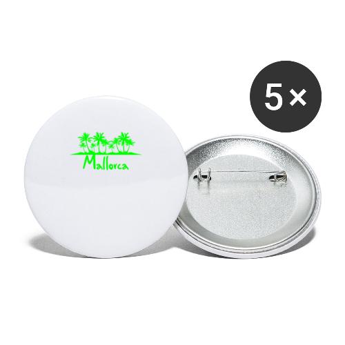 Mallorca - Deine Insel - Dein Design - Buttons groß 56 mm (5er Pack)