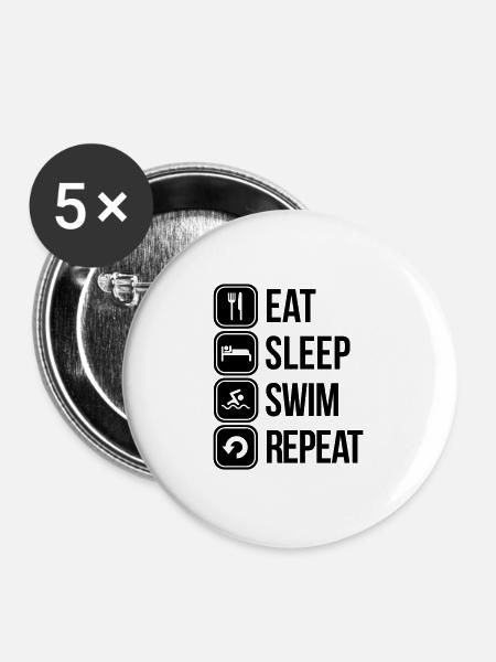 swim - Buttons large 2.2''/56 mm (5-pack) - white