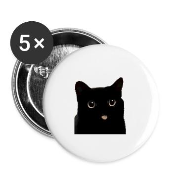 bleep - Buttons groß 56 mm (5er Pack) - Weiß - Vorne