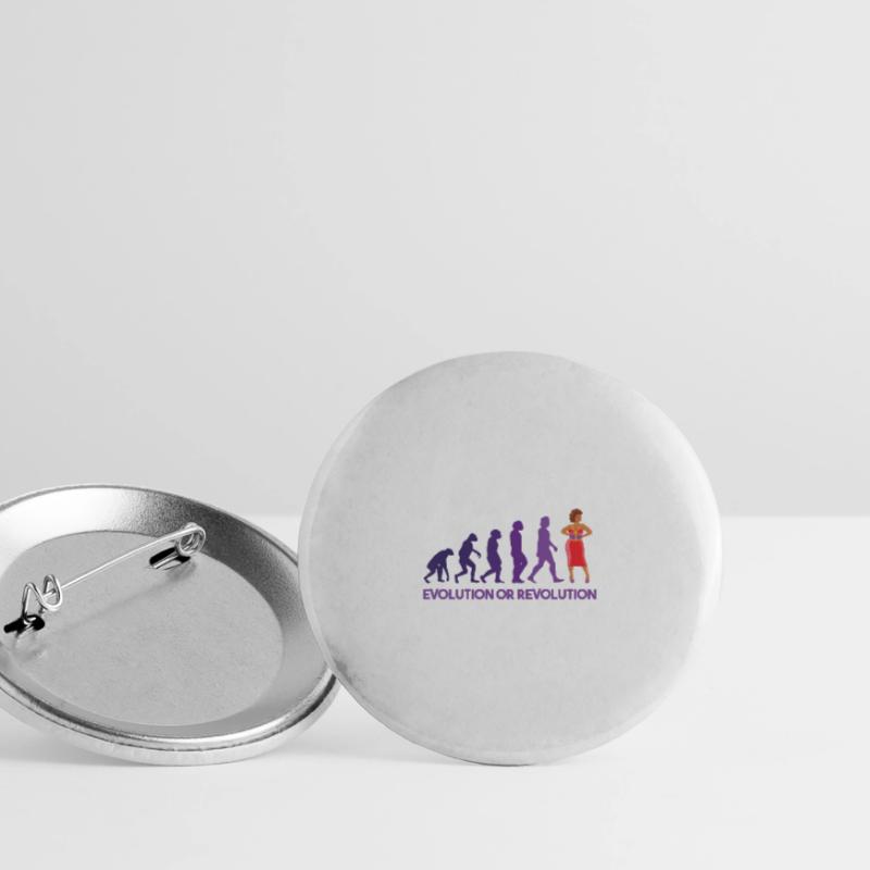 Drag Queen Evolution Oder Revolution Buttons groß 56 mm (5er Pack)