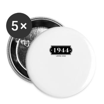 Funny Birthday Limited Issue 1944 - Buttons large 2.2''/56 mm (5-pack) - white - Front