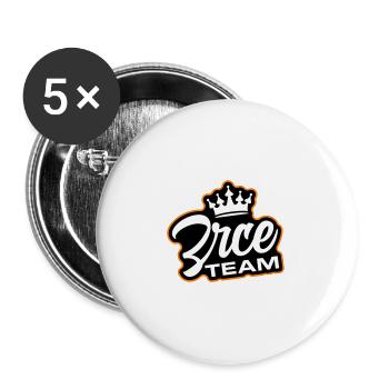 Zrce Team - Buttons large 2.2''/56 mm (5-pack) - white - Front