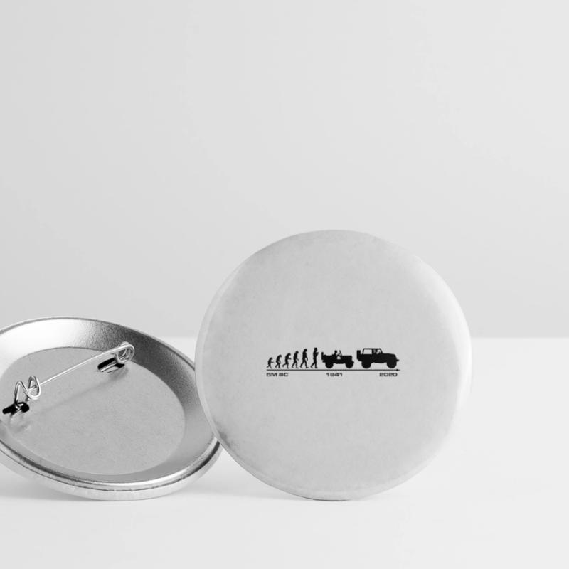 Jeep Evolution update 2020 Lot de 5 grands badges (56 mm)