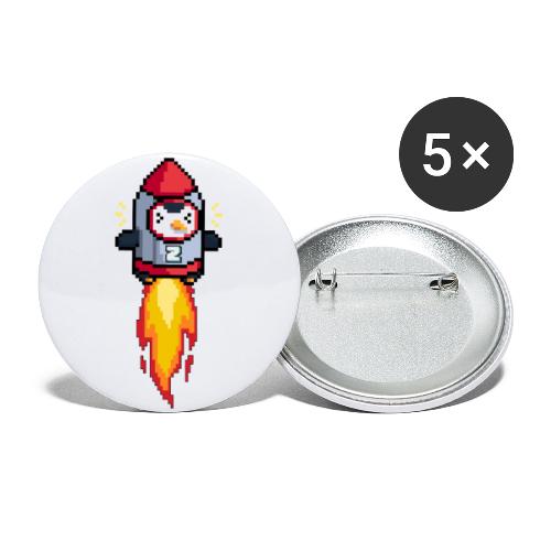 ZooKeeper Moon Blastoff - Buttons large 2.2''/56 mm (5-pack)