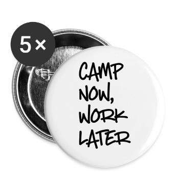 camping - Buttons large 2.2''/56 mm (5-pack) - white - Front