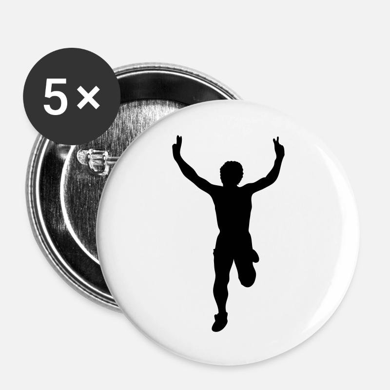 Runner - Buttons large 2.2''/56 mm (5-pack) - white