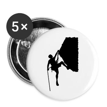 climb escalation - Buttons large 2.2''/56 mm (5-pack) - white - Front