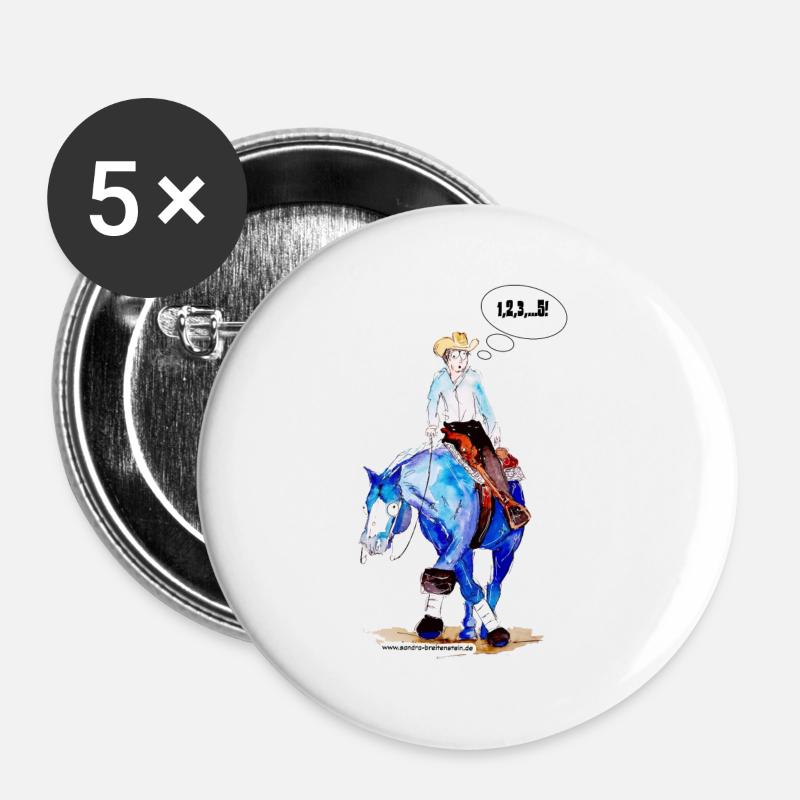 Spin - Buttons large 2.2''/56 mm (5-pack) - white