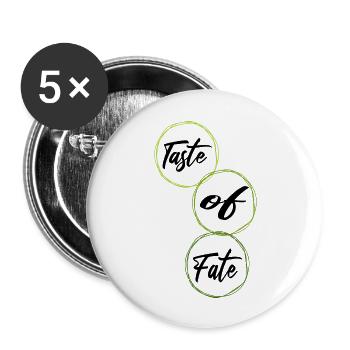 funny quote present idea jokes awesome gift - Buttons groß 56 mm (5er Pack) - Weiß - Vorne