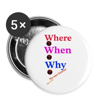 Question - Buttons large 2.2''/56 mm (5-pack) - white - Front
