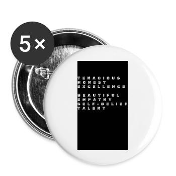 T H E B E S T 20240718 213723 0000 - Buttons groß 56 mm (5er Pack) - Weiß - Vorne
